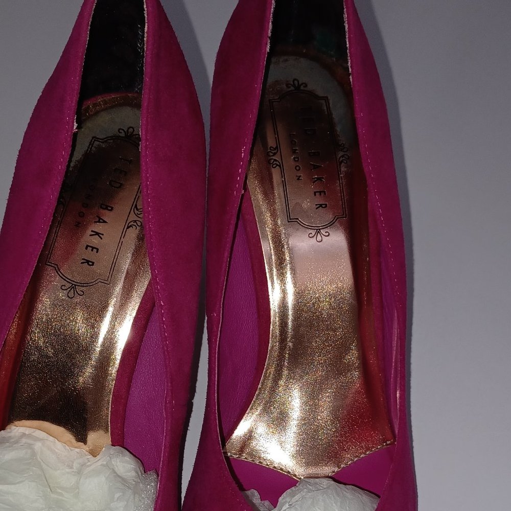 Ted Baker London Suede Pump Heels - Picture 6 of 13